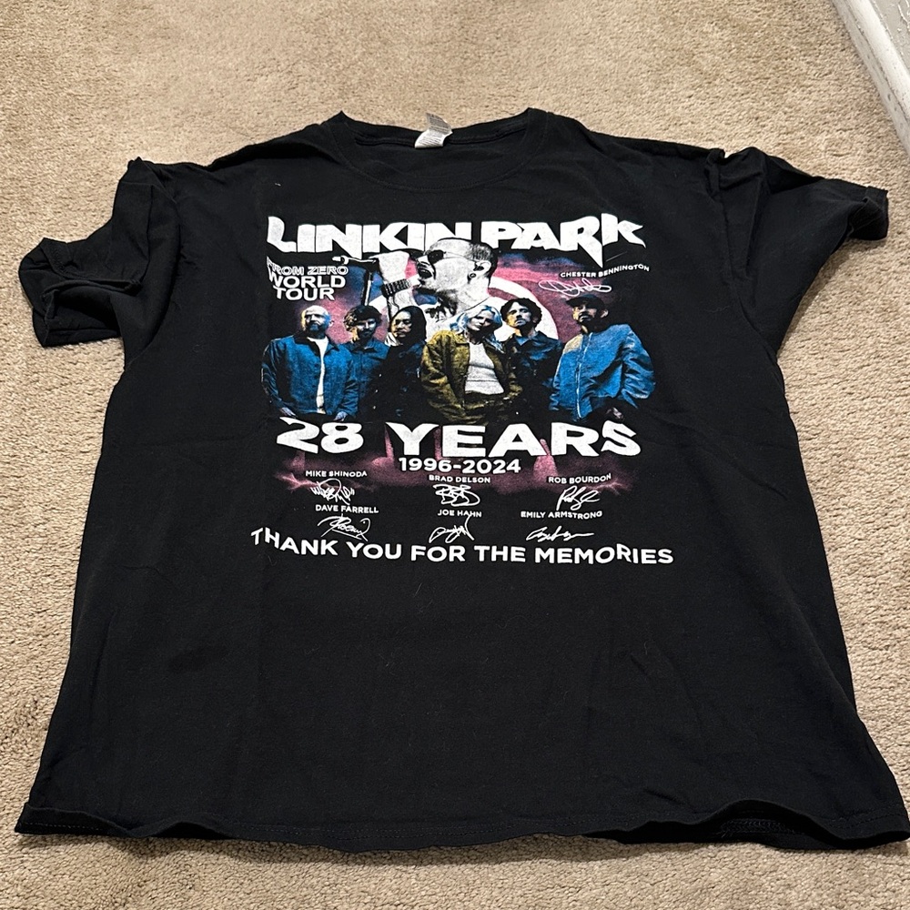 Linkin Park 28 Years Anniversary T-Shirt